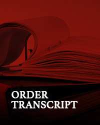 Order Transcript
